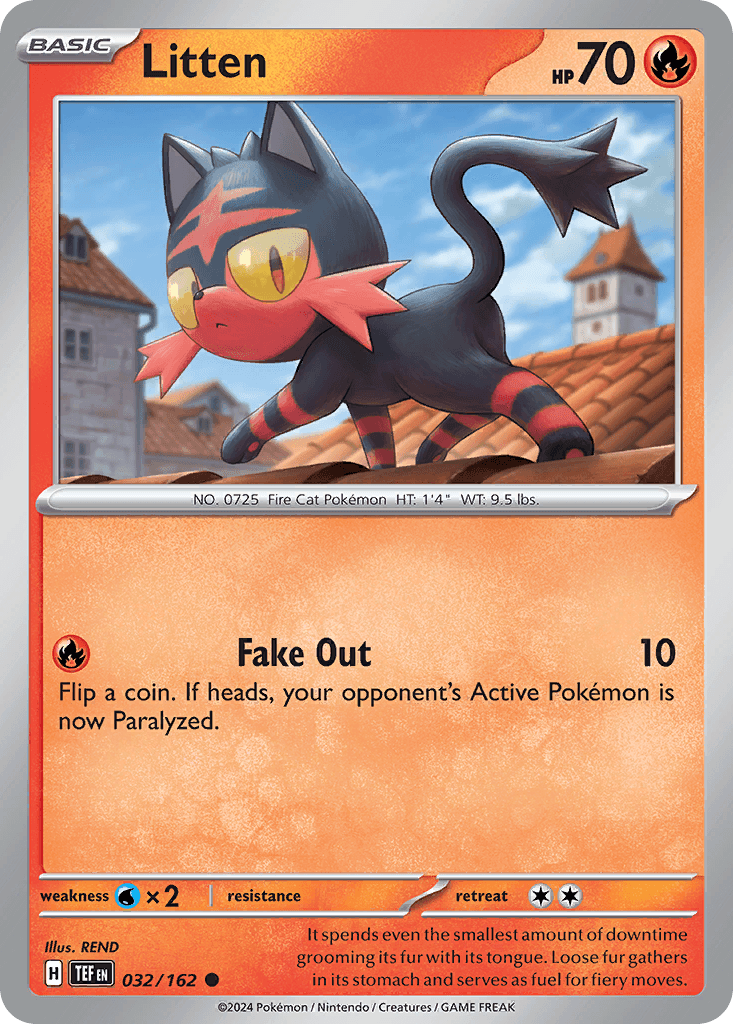 Litten [Reverse Holo]