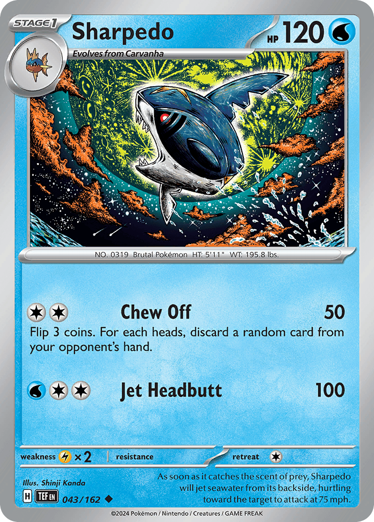 Sharpedo [Reverse Holo]