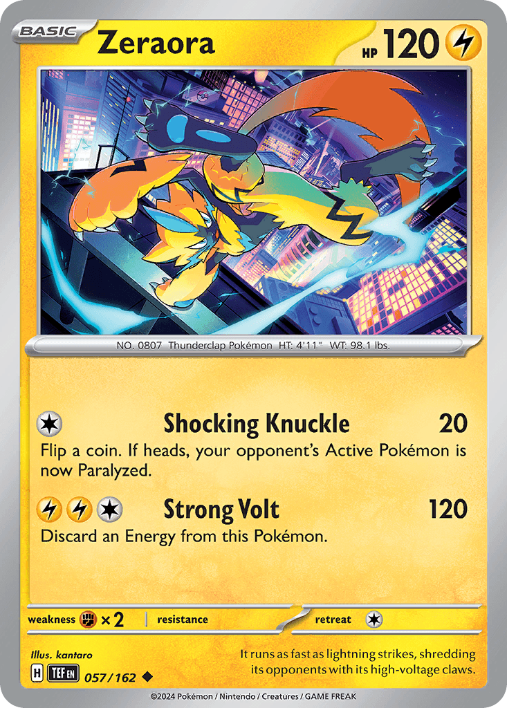 Zeraora [Reverse Holo]