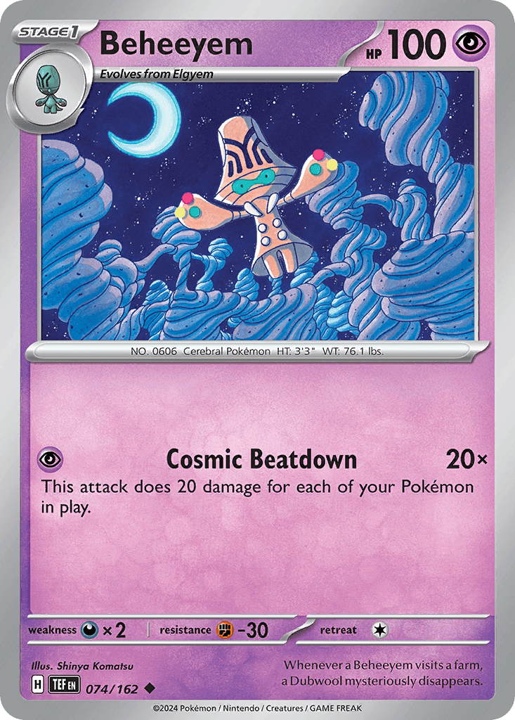 Beheeyem [Reverse Holo]