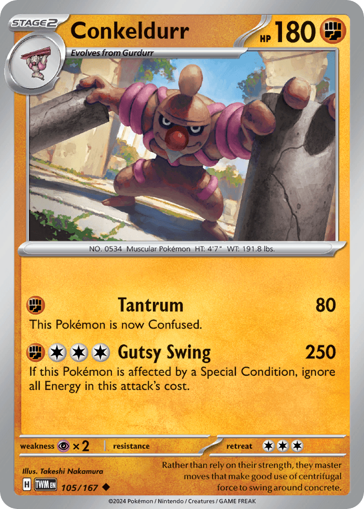 Conkeldurr [Reverse Holo]