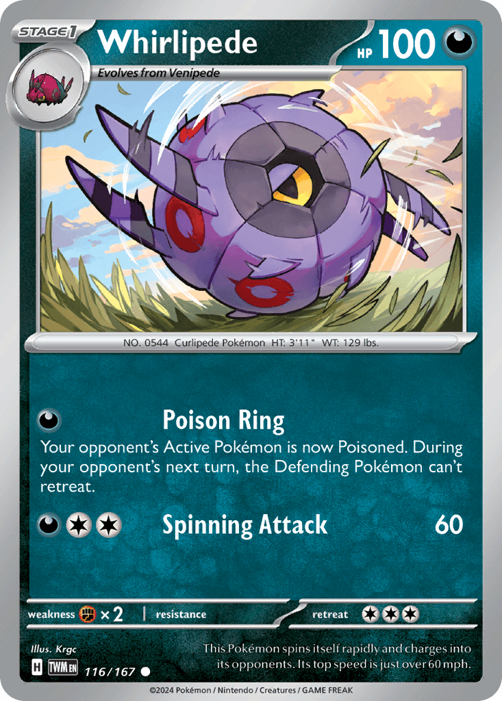 Whirlipede [Reverse Holo]