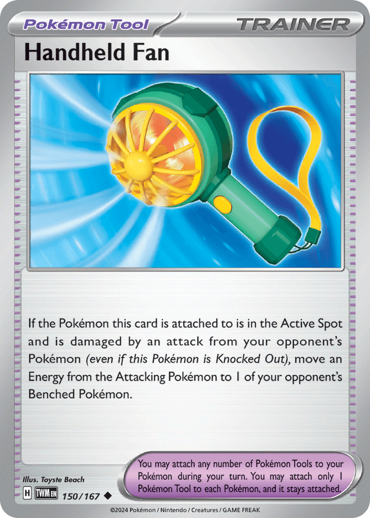 Handheld Fan [Reverse Holo]