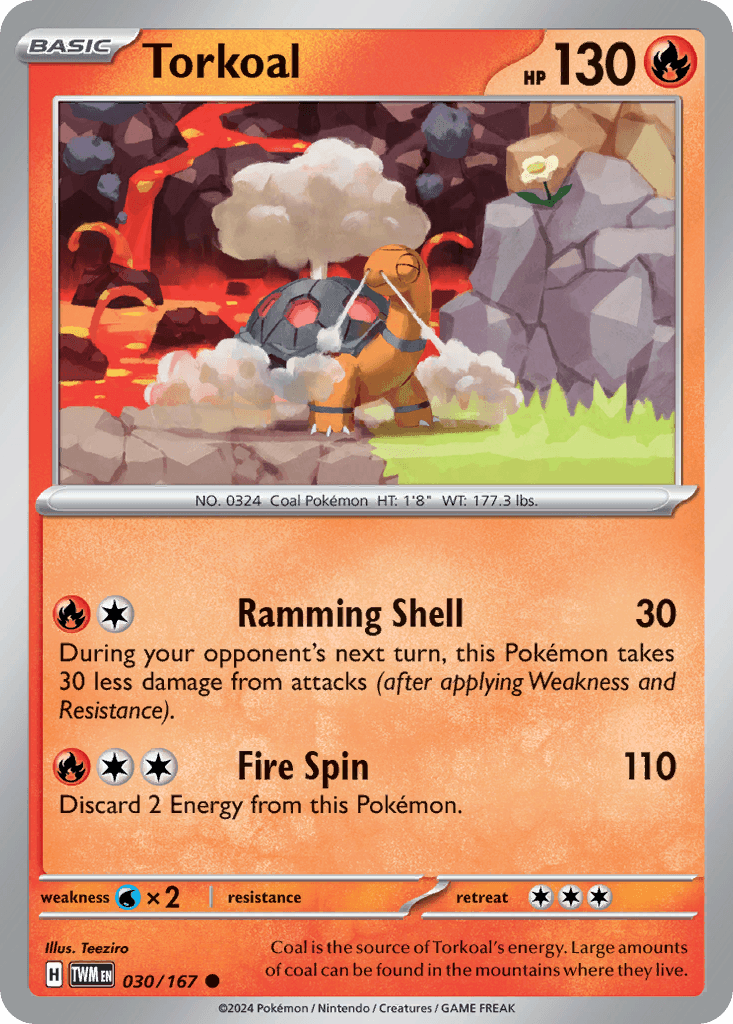 Torkoal [Reverse Holo]