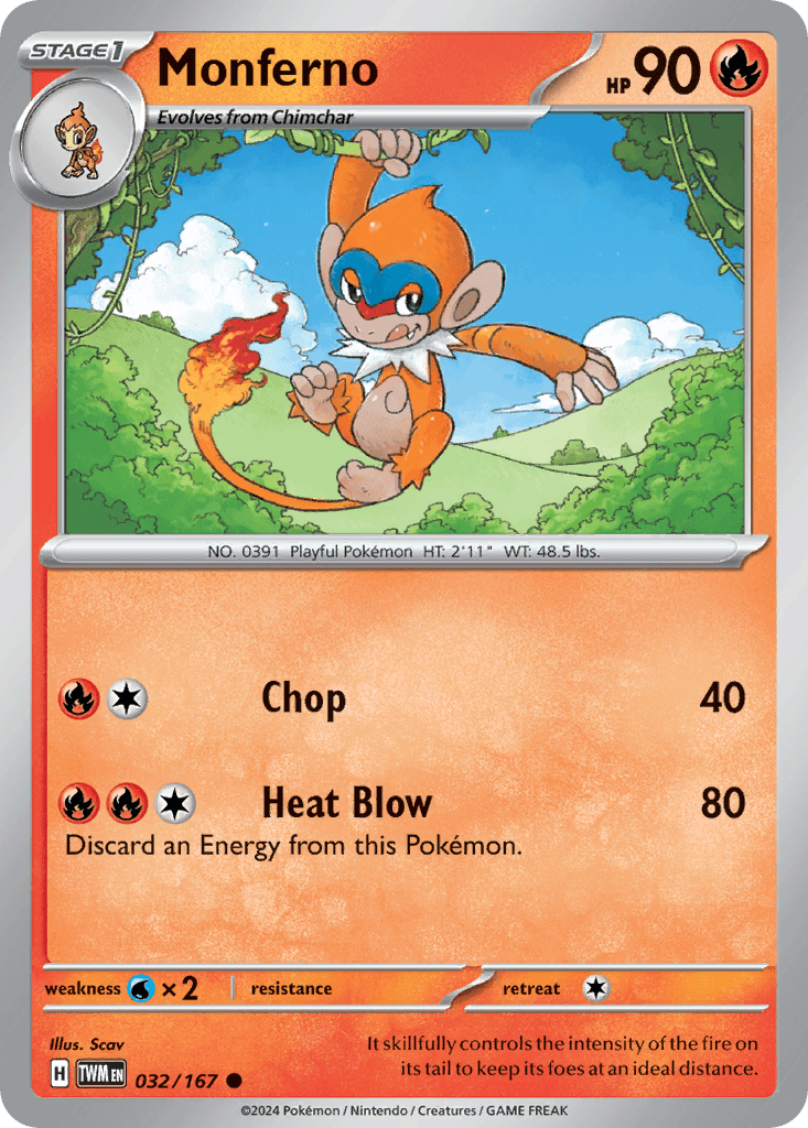 Monferno [Reverse Holo]