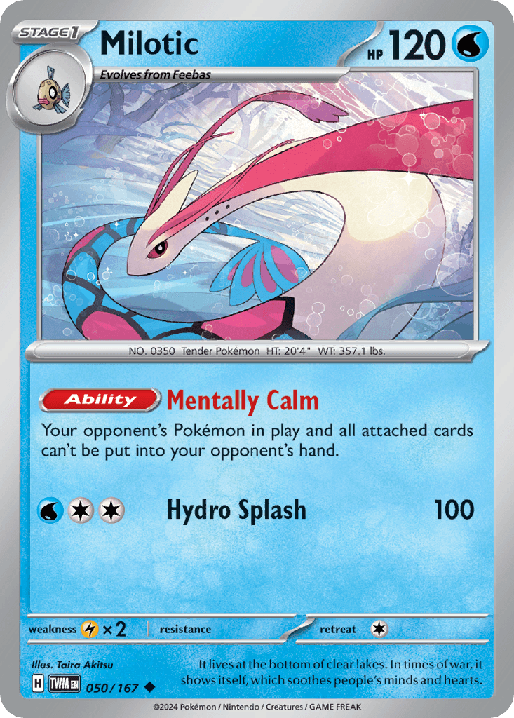 Milotic [Reverse Holo]