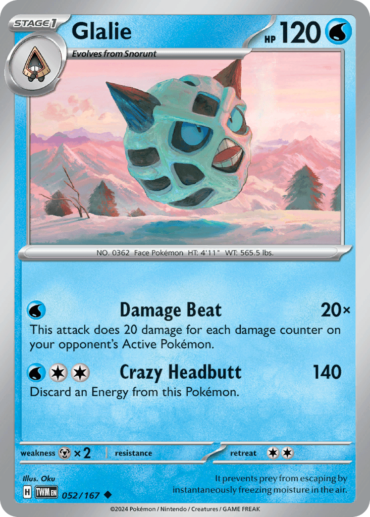 Glalie [Reverse Holo]