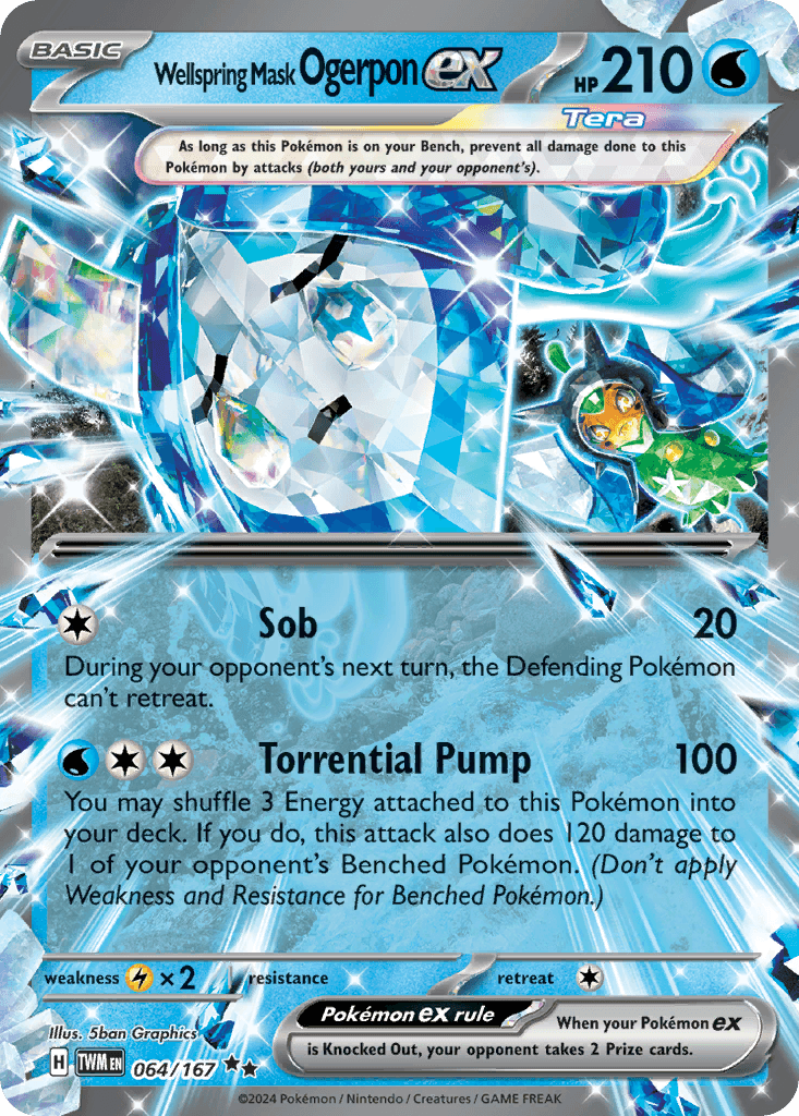 Wellspring Mask Ogerpon ex [Prize Pack]
