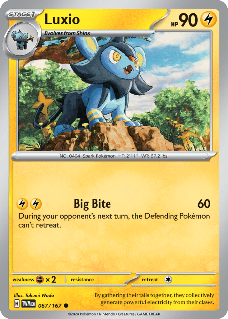 Luxio [Reverse Holo]