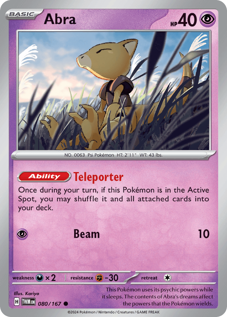 Abra [Reverse Holo]