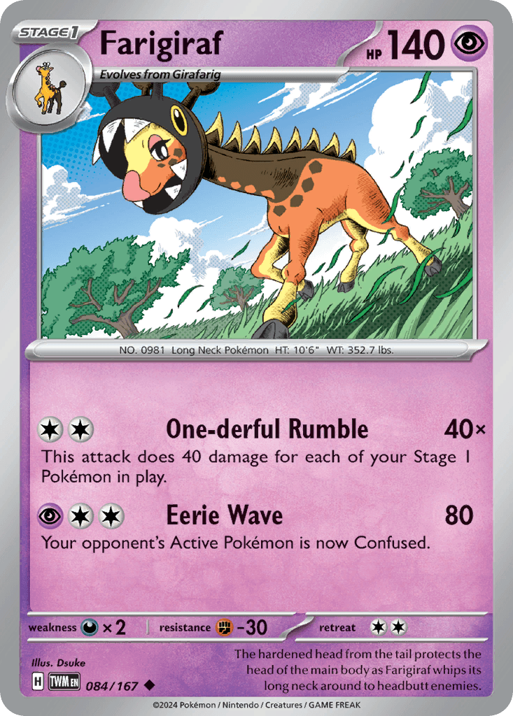 Farigiraf [Reverse Holo]