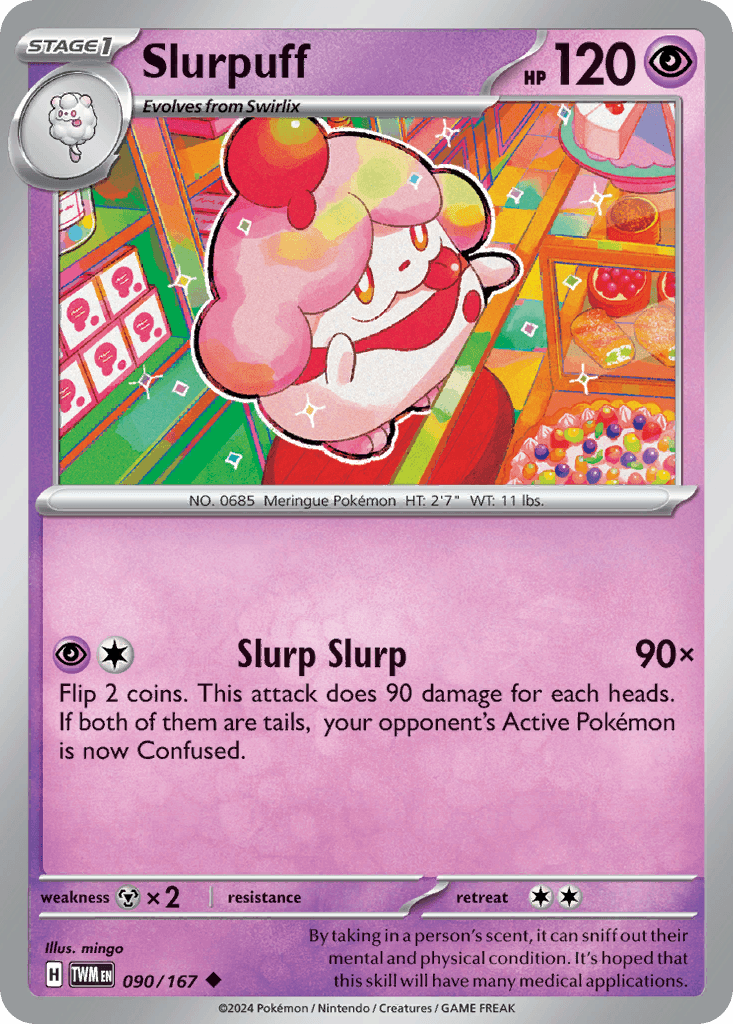 Slurpuff [Reverse Holo]