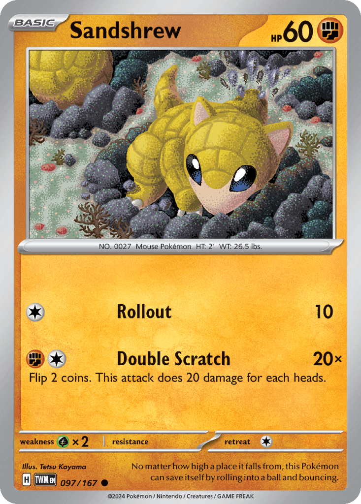 Sandshrew [Reverse Holo]