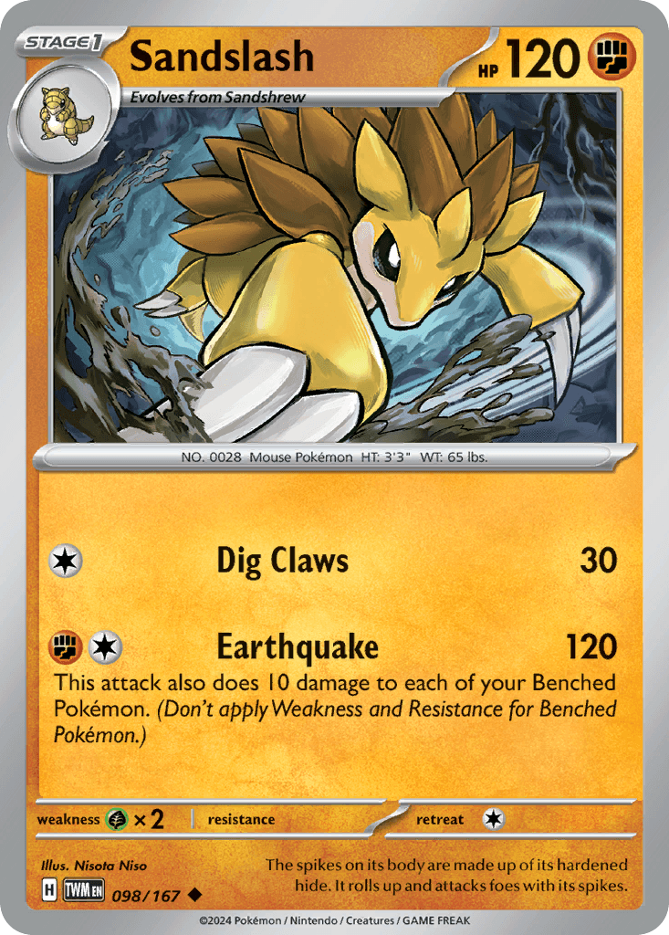 Sandslash [Reverse Holo]