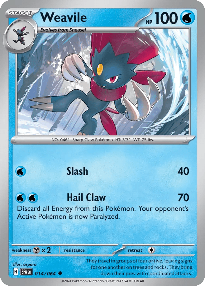 Weavile [Reverse Holo]