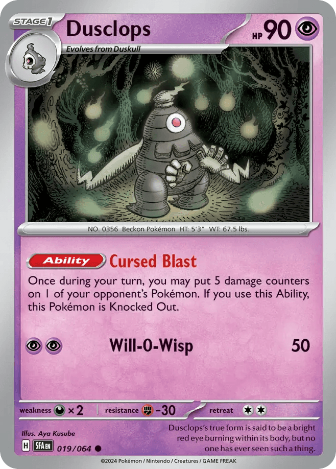 Dusclops [Reverse Holo]