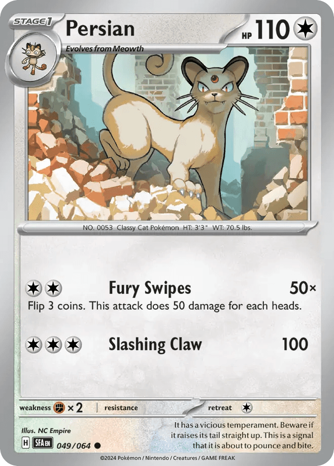 Persian [Reverse Holo]