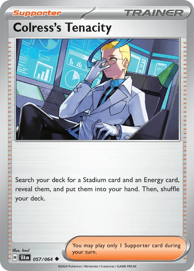 Colress's Tenacity [Reverse Holo]