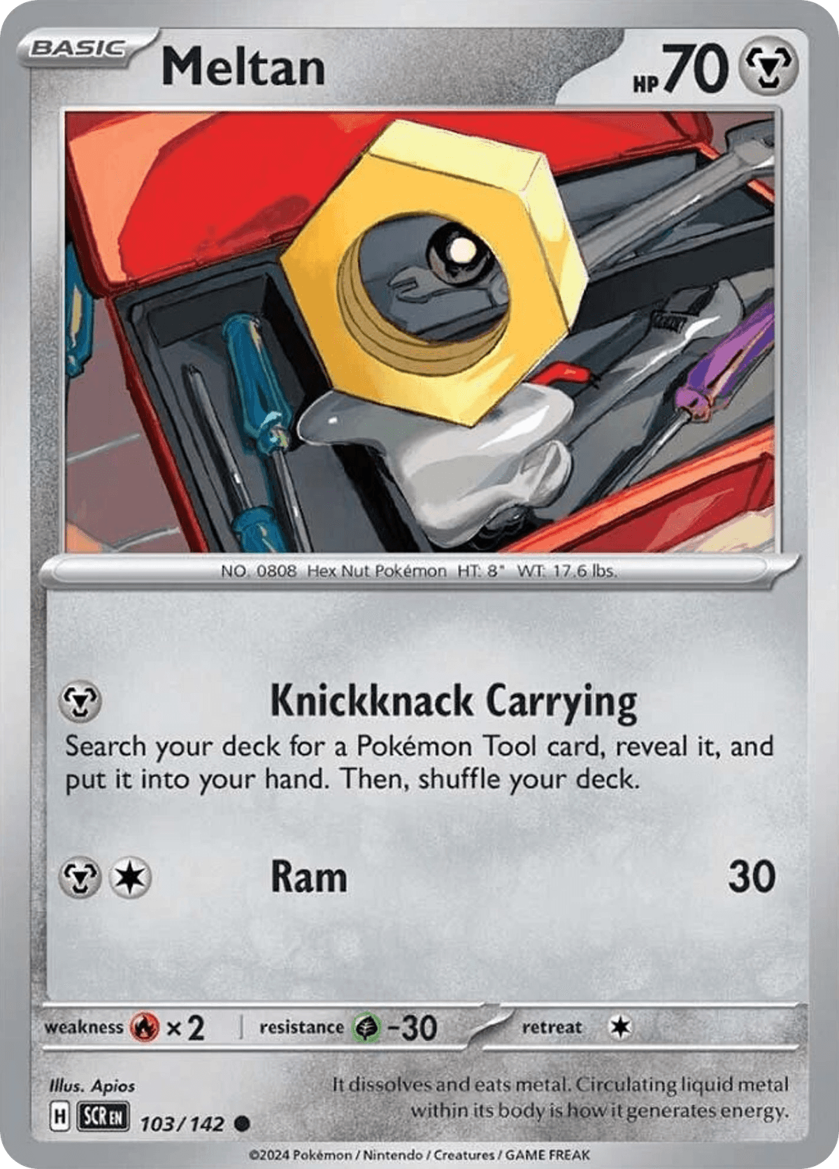 Meltan [Reverse Holo]