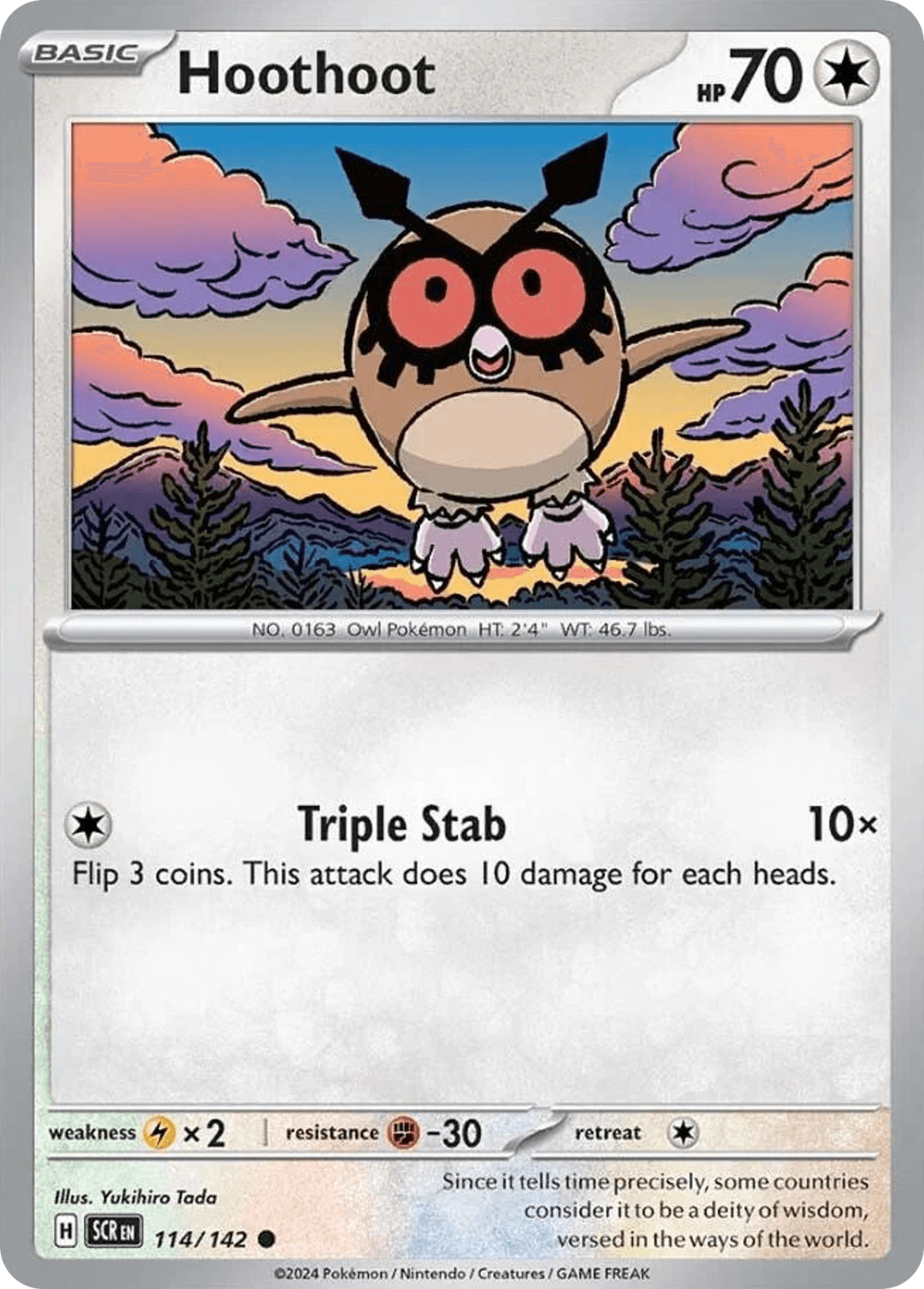Hoothoot [Reverse Holo]