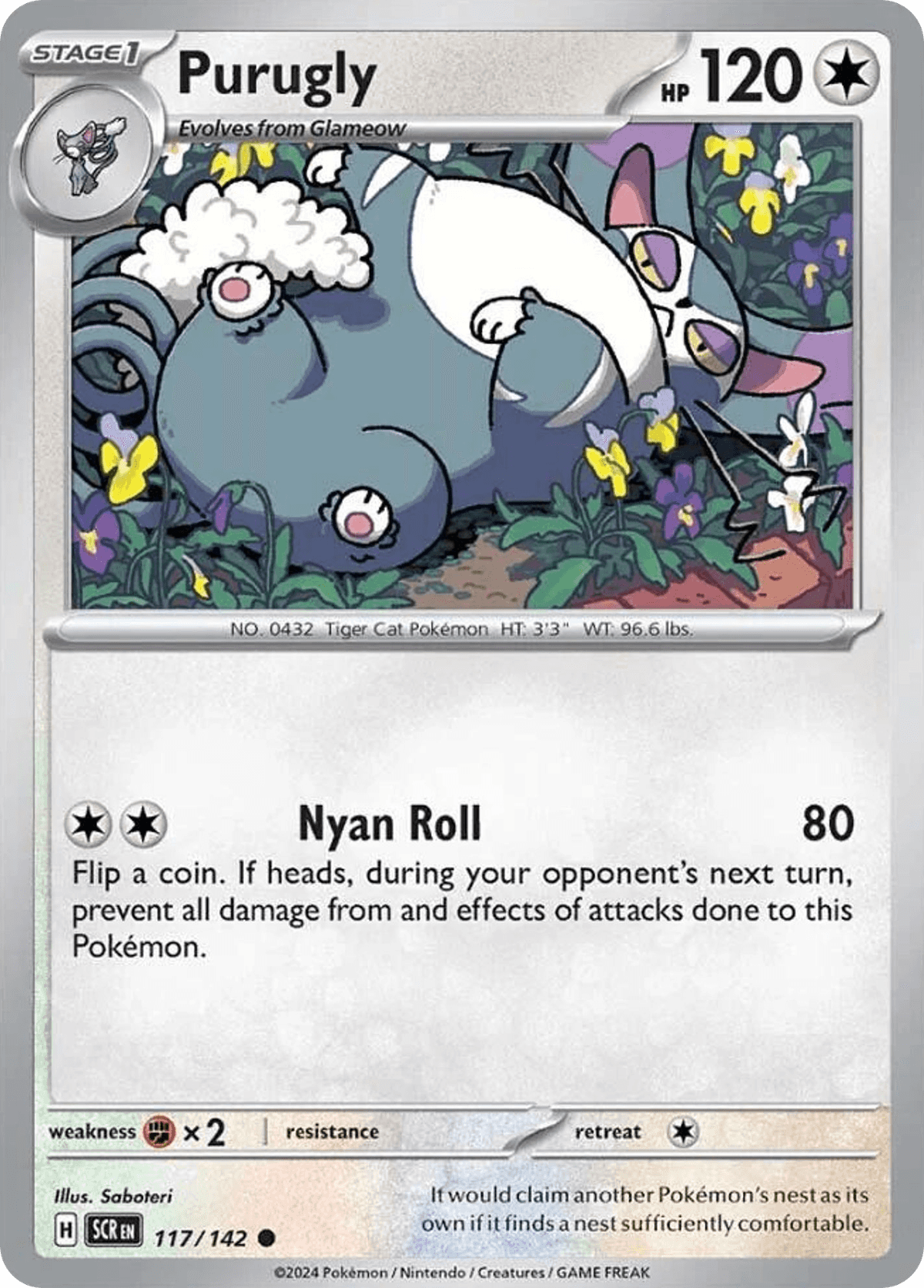 Purugly [Reverse Holo]