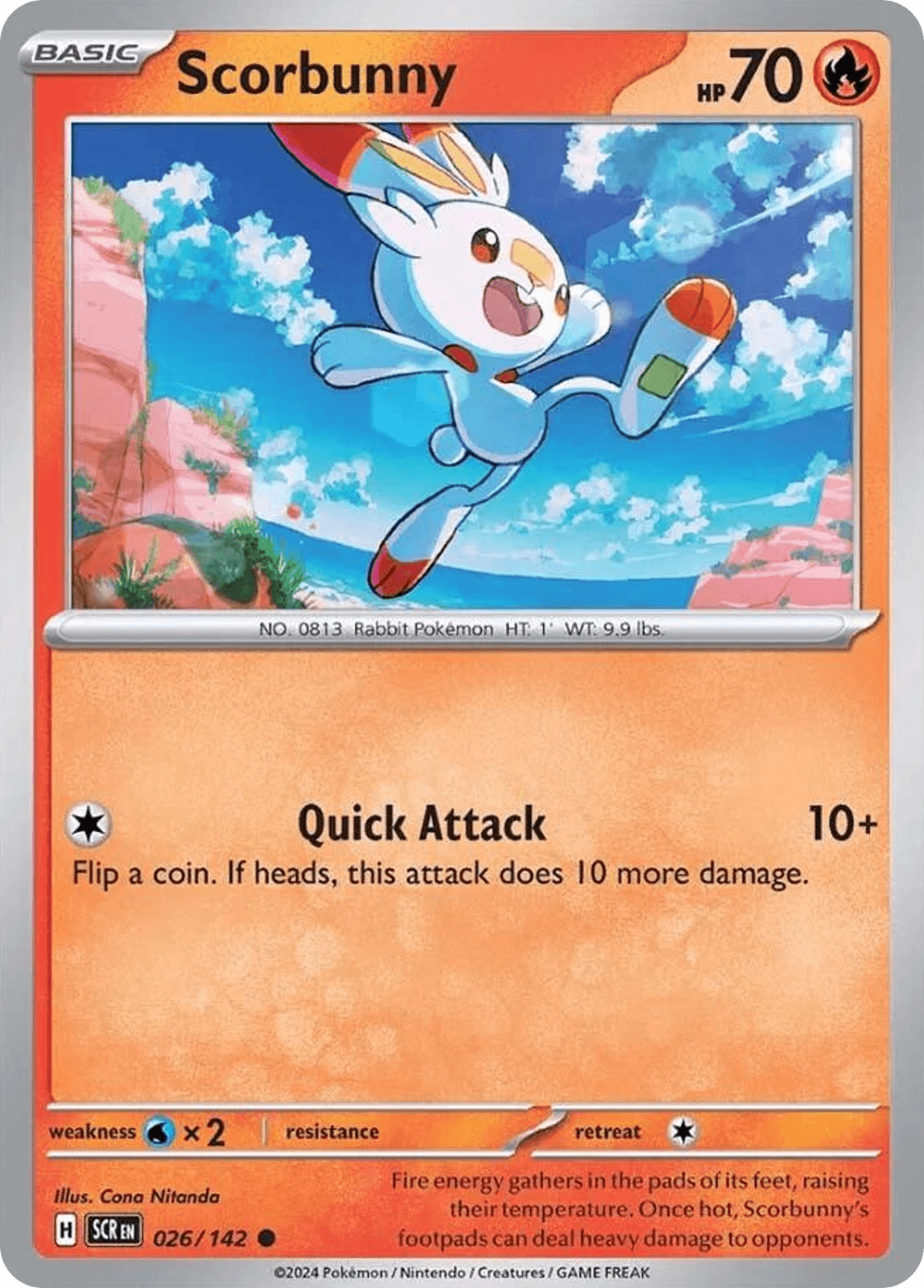 Scorbunny [Reverse Holo]