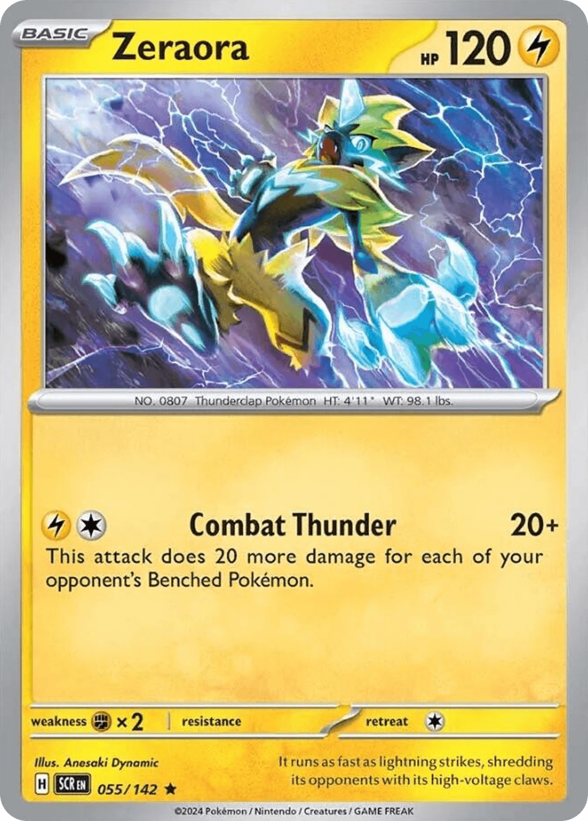 Zeraora [Reverse Holo]