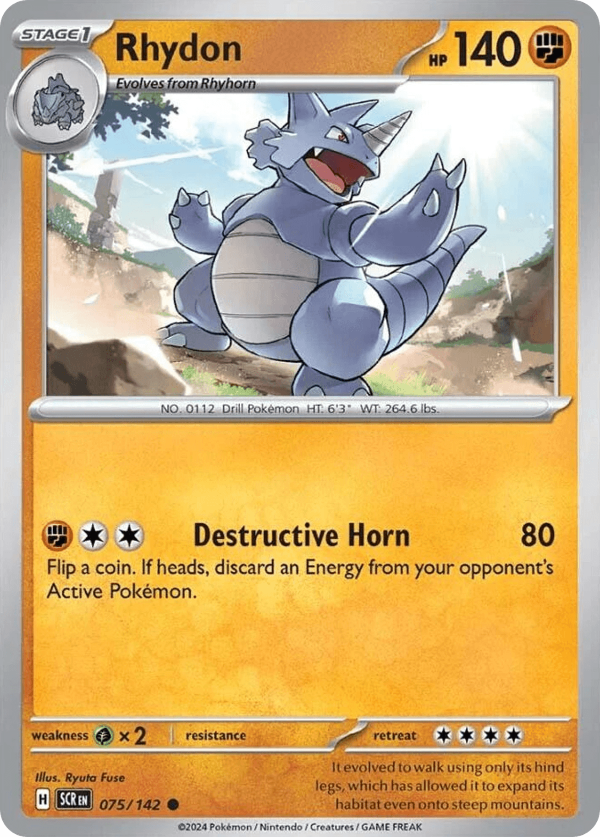Rhydon [Reverse Holo]