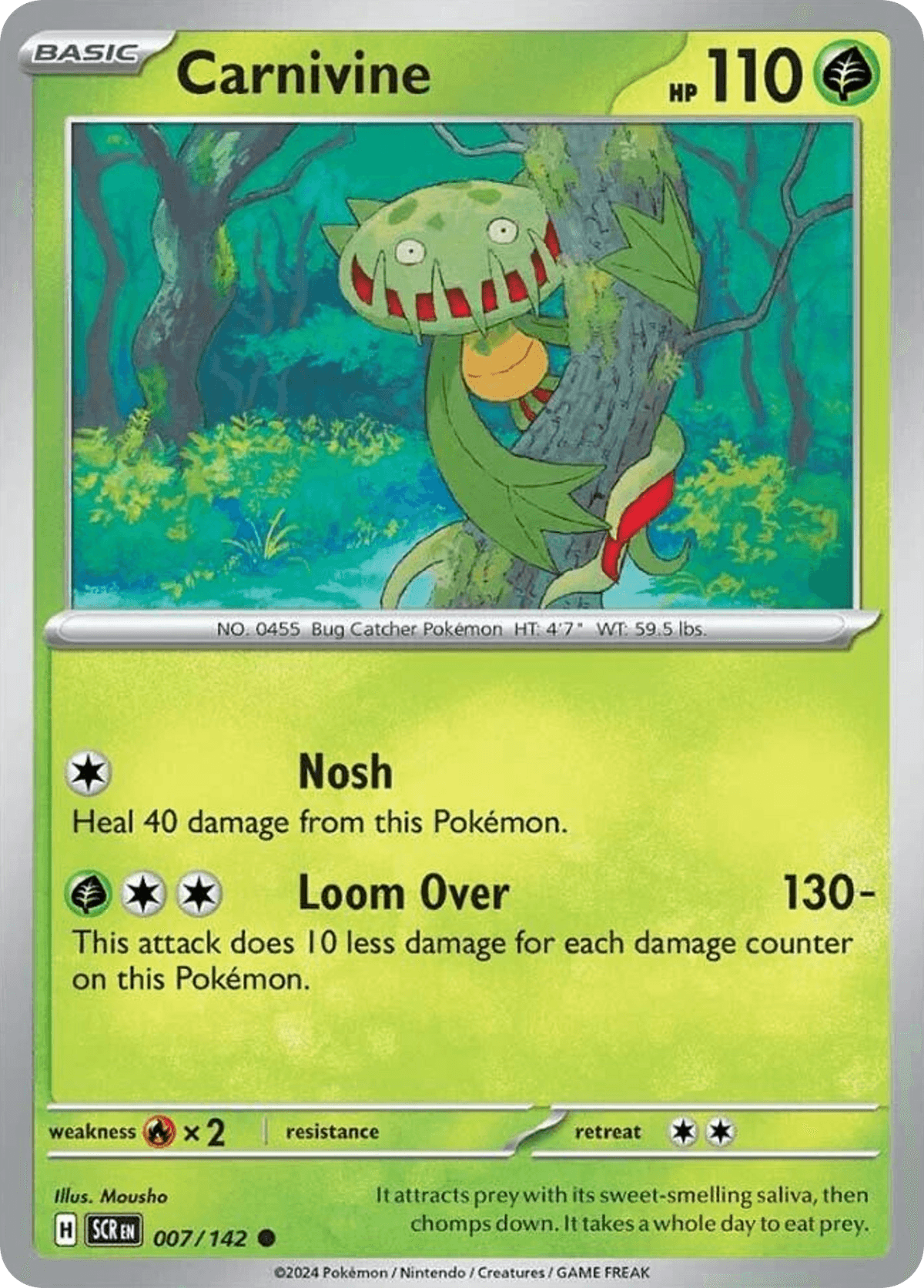 Carnivine [Reverse Holo]