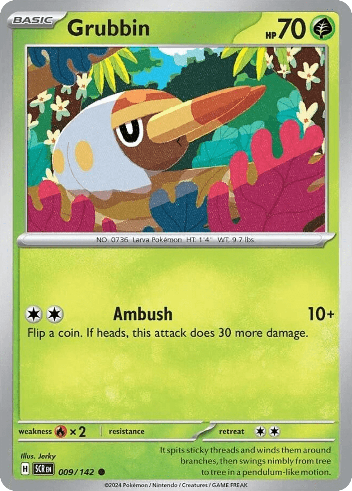 Grubbin [Reverse Holo]