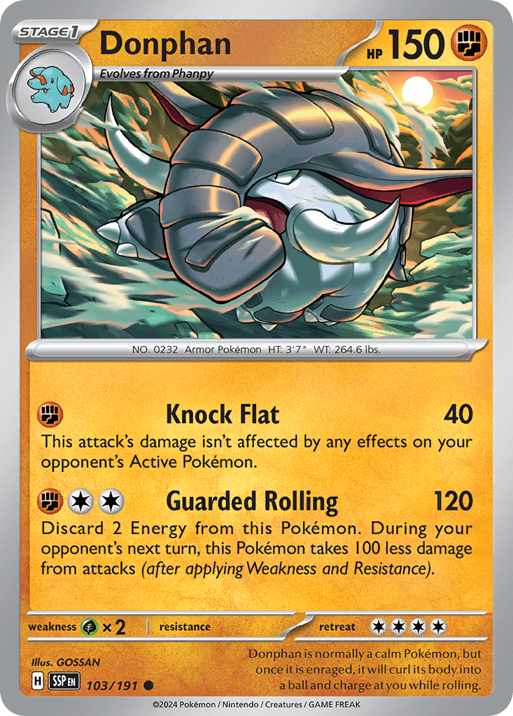 Donphan [Reverse Holo]