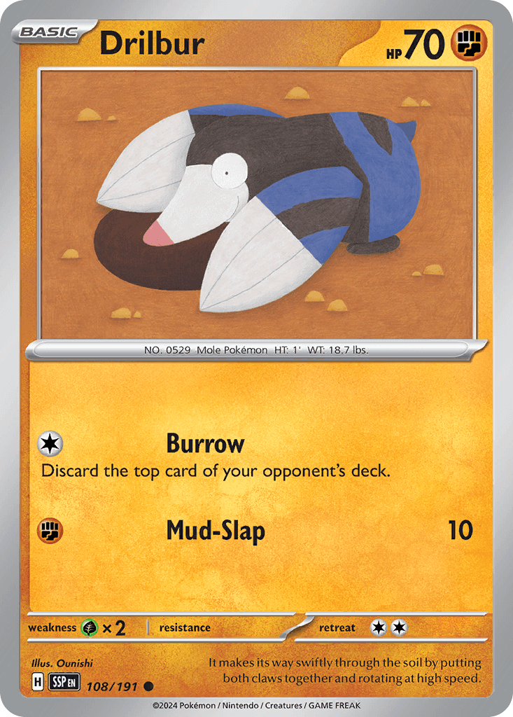 Drilbur [Reverse Holo]