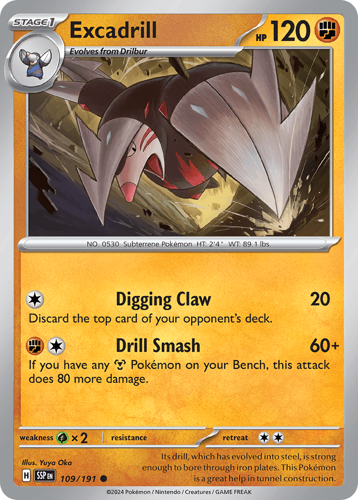 Excadrill [Reverse Holo]