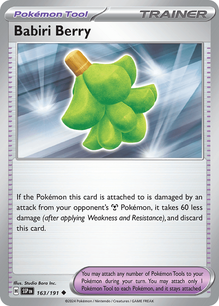 Babiri Berry [Reverse Holo]