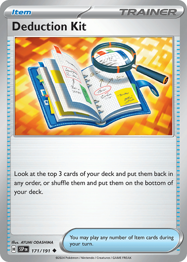 Deduction Kit [Reverse Holo]