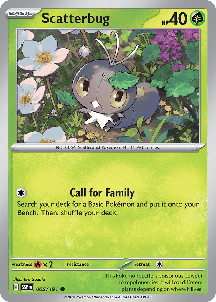 Scatterbug [Reverse Holo]