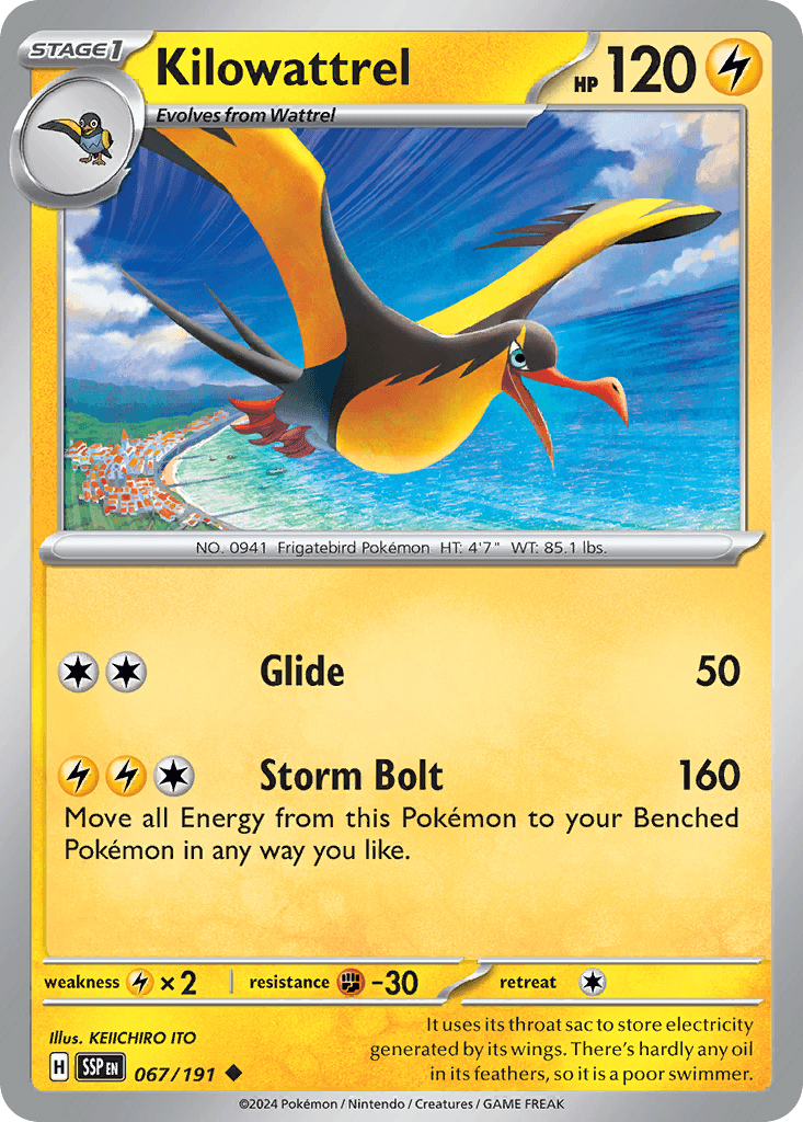 Kilowattrel [Reverse Holo]