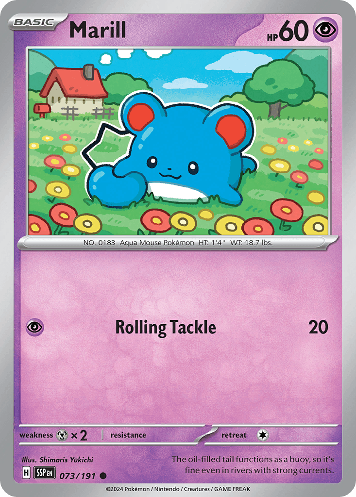 Marill [Reverse Holo]