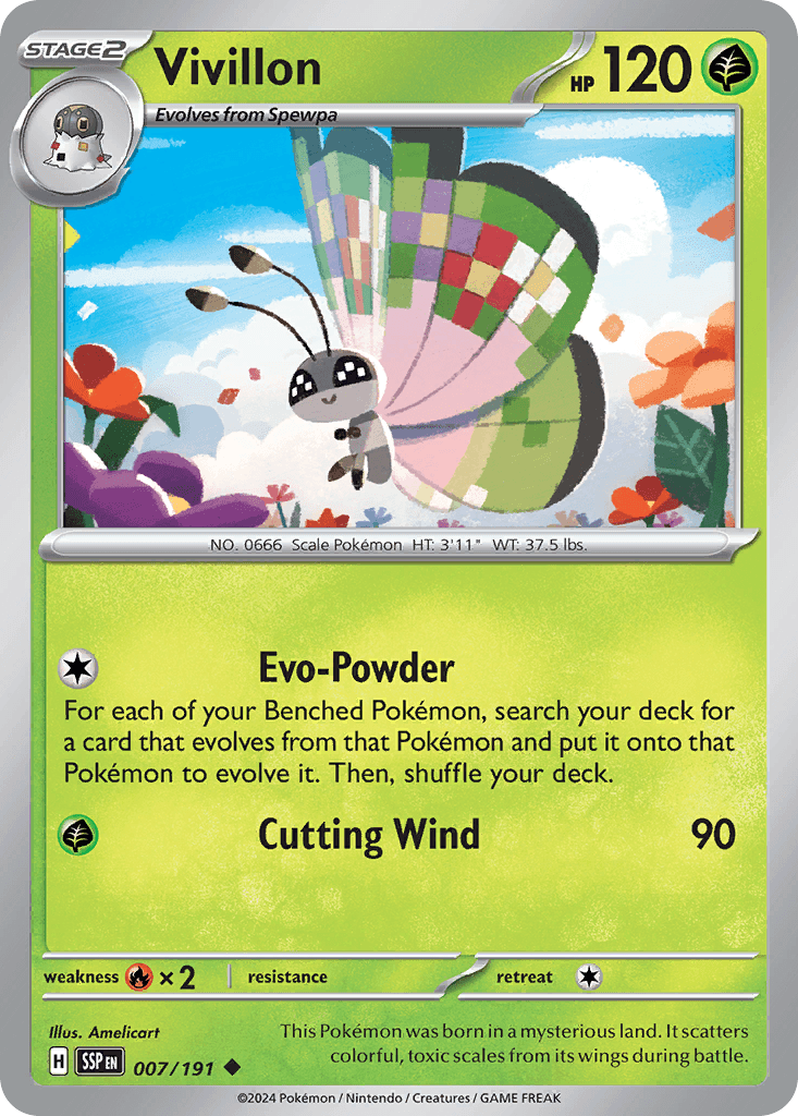 Vivillon [Reverse Holo]