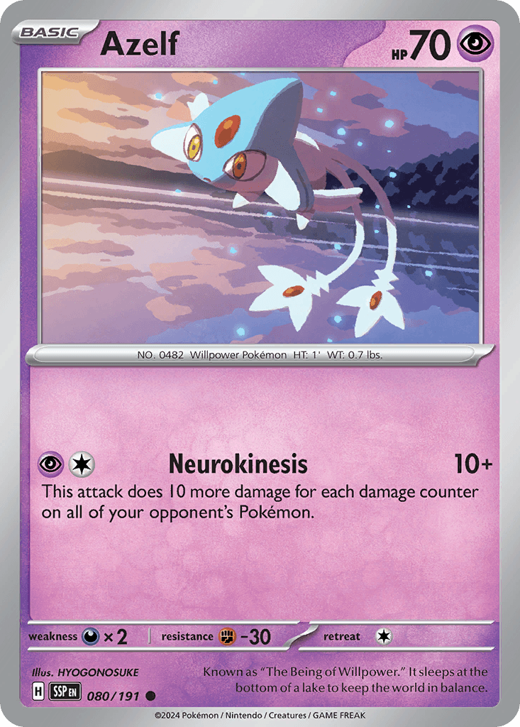 Azelf [Reverse Holo]