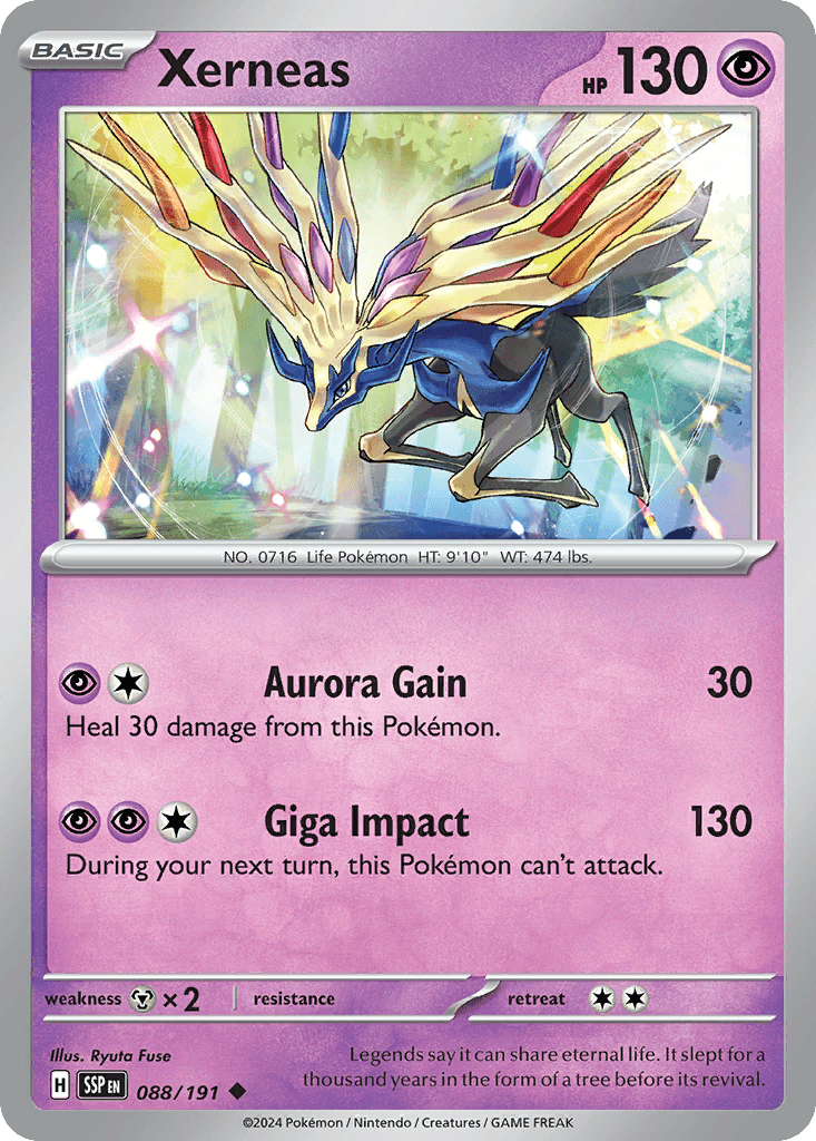 Xerneas [Reverse Holo]
