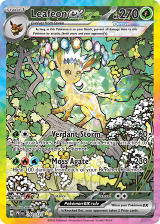 Leafeon ex — Prismatic Evolutions