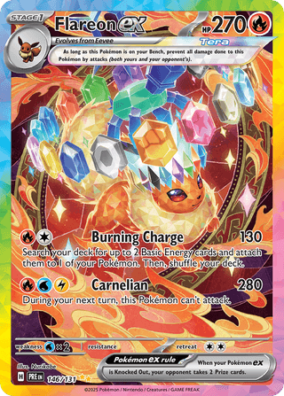 Flareon ex — Prismatic Evolutions