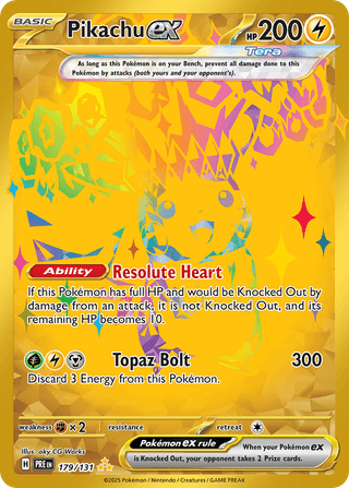 Pikachu ex — Prismatic Evolutions