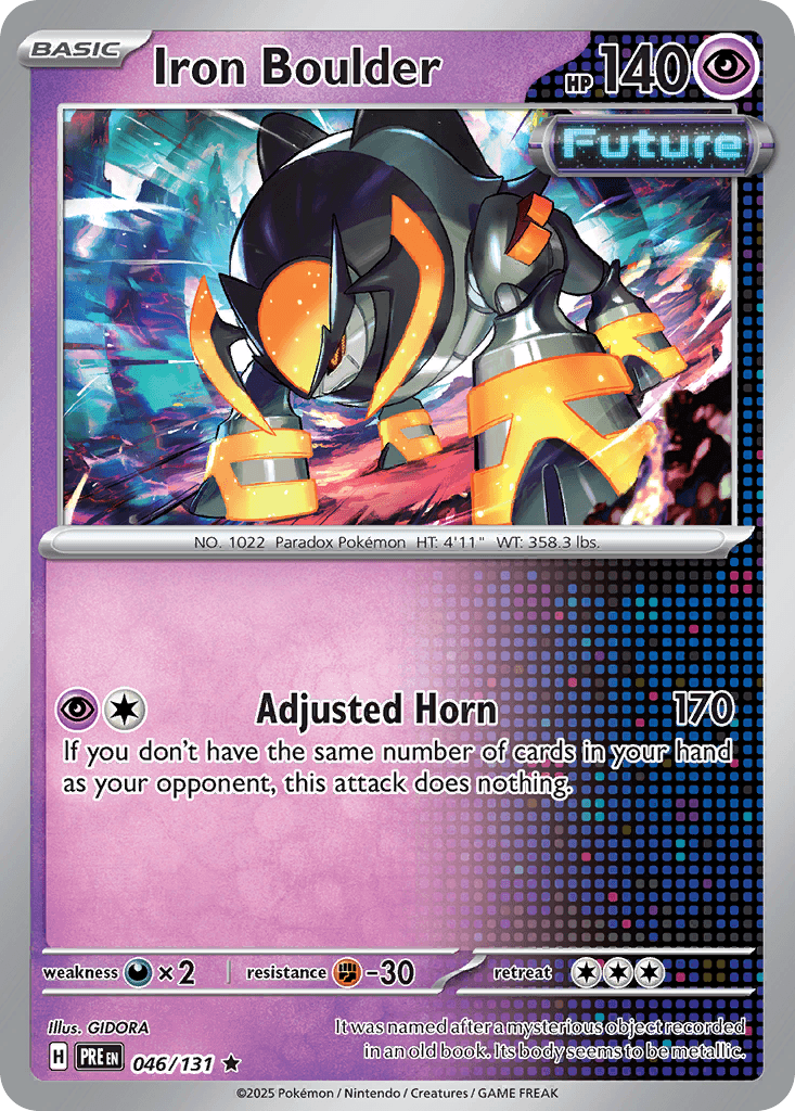 Iron Boulder [Master Ball]