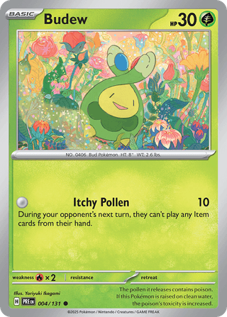 Budew [Premier Ball League Judge] — Scarlet & Violet Black Star Promos