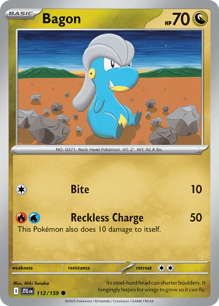 Bagon [Reverse Holo]