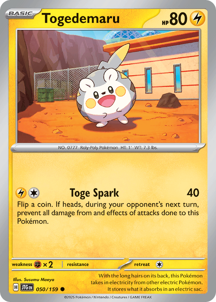 Togedemaru [Reverse Holo]