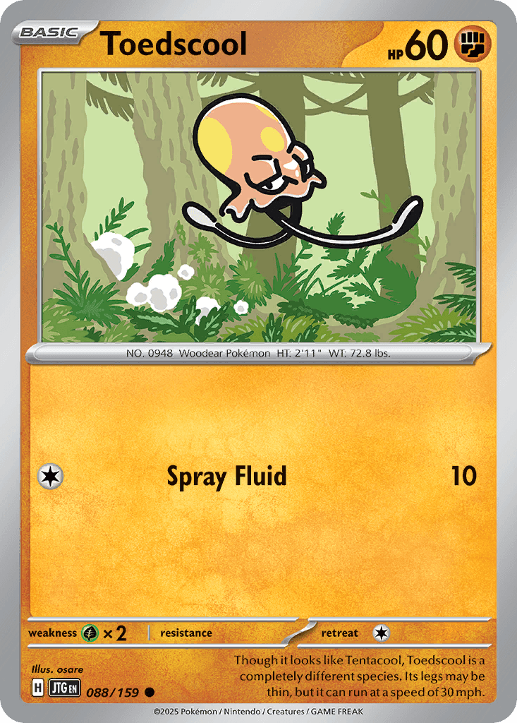 Toedscool [Reverse Holo]