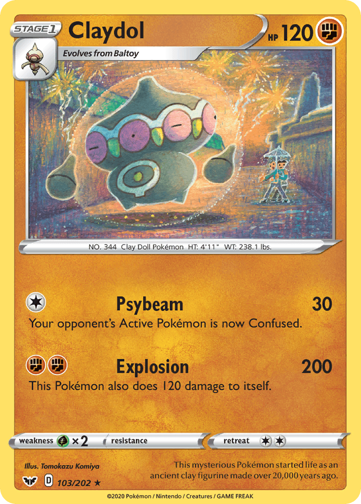 Claydol [Reverse Holo]